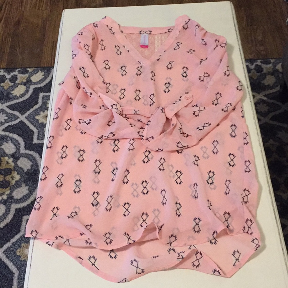 Pink blouse